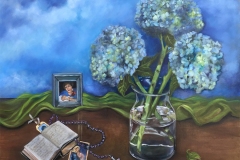 Blue Hydrangeas for Lori's Mother