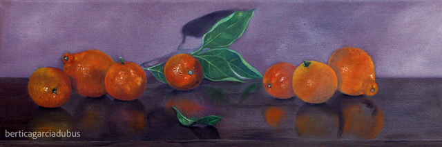 Arizona Oranges, Oil on Canvas