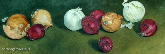 Las Cebollas, Oil on Canvas