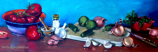 Salsa, Oil on Canvas